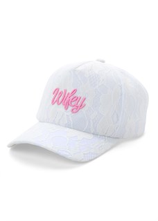 LACE DETAIL WIFEY CAP 1675