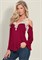 CROCHET BELL SLEEVE TOP 1679 - фото 4689